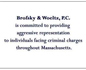 Massachusetts criminal defense attorneys committed to providing aggressive representation to individuals facing criminal charges throughout Massachusetts